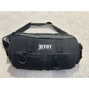 RYOT SmellSafe Pro Duffle Bag Black Travel‎ Carry On Shoulder Crossbody Luggage
